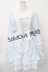 BABY,THE STARS SHINE BRIGHT / シンデレラワンピース  サックス S-25-11-28-056-BA-OP-AS-ZS