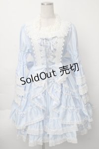 BABY,THE STARS SHINE BRIGHT / シンデレラワンピース  サックス S-25-11-28-056-BA-OP-AS-ZS