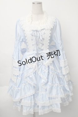 画像1: BABY,THE STARS SHINE BRIGHT / シンデレラワンピース  サックス S-25-11-28-056-BA-OP-AS-ZS