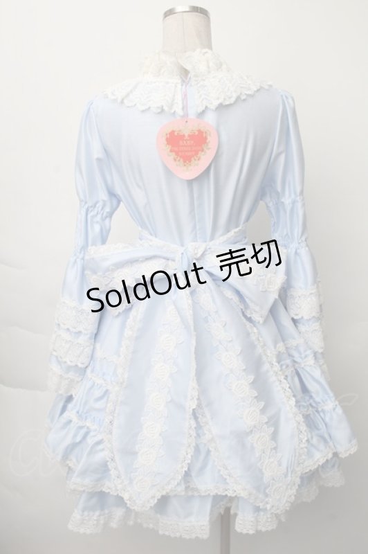 画像2: BABY,THE STARS SHINE BRIGHT / シンデレラワンピース  サックス S-25-11-28-056-BA-OP-AS-ZS (2)