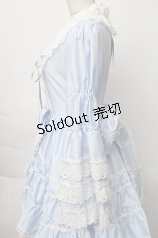 画像3: BABY,THE STARS SHINE BRIGHT / シンデレラワンピース  サックス S-25-11-28-056-BA-OP-AS-ZS (3)