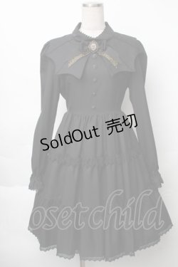 画像1: ALICE and the PIRATES / Vampire Dollワンピース  黒 S-25-11-28-060-PA-OP-AS-ZS