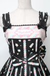 画像3: Angelic Pretty / Sugary Carnivalジャンパースカート  黒 S-25-11-28-062-AP-OP-AS-ZS (3)