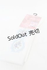 m petit by misako / ECAMOVKバラレースソックス  白 S-25-11-28-1001-LO-ZA-AS-ZS