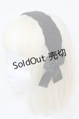 m petit by misako / TT*AMレースカチューシャ  黒 S-25-11-28-1009-LO-AC-AS-ZS