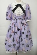 Angelic Pretty / Mademoiselle de Parisワンピース  ラベンダー S-25-11-28-1044-AP-OP-AS-ZS