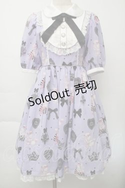 画像1: Angelic Pretty / Mademoiselle de Parisワンピース  ラベンダー S-25-11-28-1044-AP-OP-AS-ZS