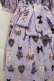 画像3: Angelic Pretty / Mademoiselle de Parisワンピース  ラベンダー S-25-11-28-1044-AP-OP-AS-ZS (3)