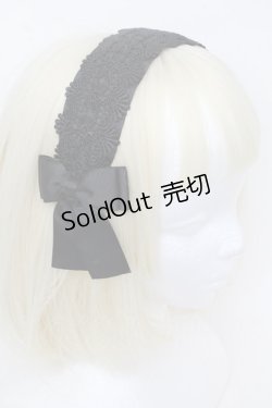 画像2: m petit by misako / TT*AMレースカチューシャ  黒 S-25-11-28-1009-LO-AC-AS-ZS