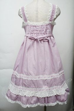 画像2: BABY,THE STARS SHINE BRIGHT / ベビードールジャンパースカート＆プリンセスドロップヘッドドレスセット  ラベンダー S-25-11-28-1047-BA-OP-AS-ZS