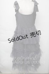 FLC / 皆方由衣コラボワンピース  グレー S-25-11-28-1050-LO-OP-AS-ZS