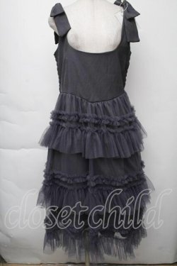 画像1: FLC / 皆方由衣コラボワンピース  グレー S-25-11-28-1050-LO-OP-AS-ZS