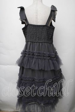 画像2: FLC / 皆方由衣コラボワンピース  グレー S-25-11-28-1050-LO-OP-AS-ZS