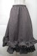 画像1: FLC / 皆方由衣コラボ/ティアードスカート  グレー S-25-11-28-1055-LO-SK-AS-ZS (1)