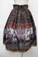 画像2: ALICE and the PIRATES / 運命のアルカナと星が導く FORTUNE TELLER柄スカート  イグニス(黒) S-25-11-28-1056-PA-SK-AS-ZS (2)