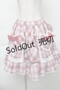 BABY,THE STARS SHINE BRIGHT / Mary Stuartタータンチェックスカート  ピンク S-25-11-28-1057-BA-SK-AS-ZS