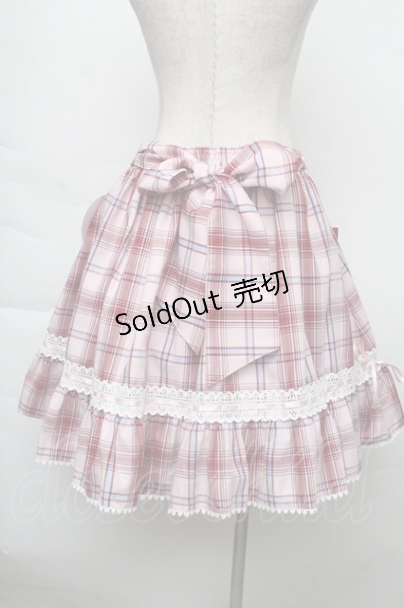 画像2: BABY,THE STARS SHINE BRIGHT / Mary Stuartタータンチェックスカート  ピンク S-25-11-28-1057-BA-SK-AS-ZS (2)