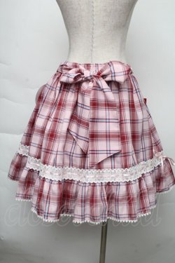 画像2: BABY,THE STARS SHINE BRIGHT / Mary Stuartタータンチェックスカート  ピンク S-25-11-28-1057-BA-SK-AS-ZS