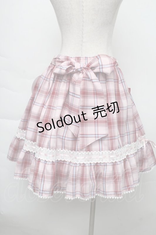 画像2: BABY,THE STARS SHINE BRIGHT / Mary Stuartタータンチェックスカート  ピンク S-25-11-28-1057-BA-SK-AS-ZS (2)