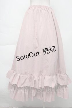 画像2: FLC / 皆方由衣コラボ/ティアードスカート  ピンク S-25-11-28-1058-LO-SK-AS-ZS