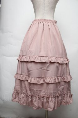 画像2: melume / フリルスカート  ピンク S-25-11-28-1059-LO-SK-AS-ZS