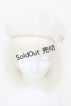 画像2: m petit by misako / AMミニリボンバスクベレー  オフ S-25-11-28-1012-LO-AC-AS-ZS