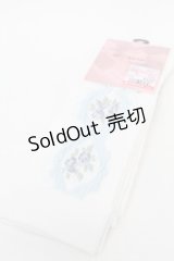 m petit by misako / ECAMOVKバラレースソックス  白 S-25-11-28-1002-LO-ZA-AS-ZS