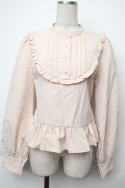 画像1: FLC / 皆方由衣コラボペプラムブラウス  オフ S-25-11-28-1018-LO-BL-AS-ZS