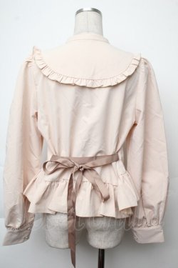 画像2: FLC / 皆方由衣コラボペプラムブラウス  オフ S-25-11-28-1018-LO-BL-AS-ZS