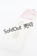 m petit by misako / ECAMOVKバラレースソックス  オフ S-25-11-28-1003-LO-ZA-AS-ZS