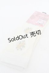 m petit by misako / ECAMOVKバラレースソックス  オフ S-25-11-28-1003-LO-ZA-AS-ZS