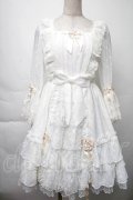 Angelic Pretty / Lady Lilianaワンピース  白 S-25-11-28-1025-AP-OP-AS-ZS