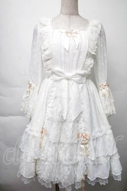 画像1: Angelic Pretty / Lady Lilianaワンピース  白 S-25-11-28-1025-AP-OP-AS-ZS