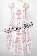 Angelic Pretty / Strawberry Dollジャンパースカート  白 S-25-11-28-1027-AP-OP-AS-ZS