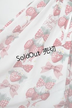 画像3: Angelic Pretty / Strawberry Dollジャンパースカート  白 S-25-11-28-1027-AP-OP-AS-ZS