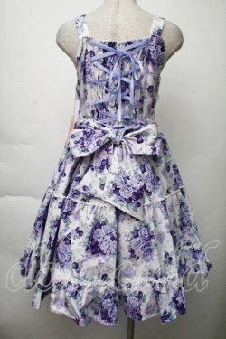 画像2: BABY,THE STARS SHINE BRIGHT / シュガーブーケ〜永遠の乙女の憧れ〜柄ジャンパースカートIII  ラベンダー S-25-11-28-1028-BA-OP-AS-ZS