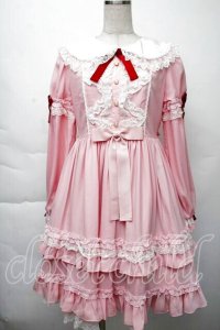 Angelic Pretty / クリスティーヌワンピース  ピンク S-25-11-28-1031-AP-OP-AS-ZS