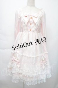 Angelic Pretty / Romantic Poemワンピース  ピンク S-25-11-28-1032-AP-OP-AS-ZS