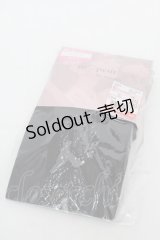 m petit by misako / AMブブンレースアミタイツ  黒 S-25-11-28-1007-LO-ZA-AS-ZS