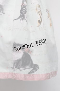 画像4: Innocent World / アンティークキャットジャストウエストジャンパースカート M ミント S-25-11-28-1035-IW-OP-AS-ZS