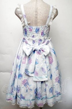 画像2: Angelic Pretty / Space Lollipop Special ジャンパースカートセット  サックス S-25-11-28-1036-AP-OP-AS-ZS