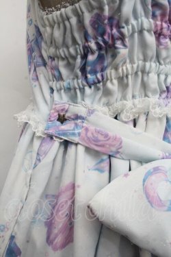 画像4: Angelic Pretty / Space Lollipop Special ジャンパースカートセット  サックス S-25-11-28-1036-AP-OP-AS-ZS