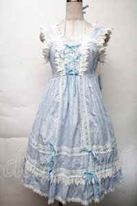 BABY,THE STARS SHINE BRIGHT / はわせベビードールジャンパースカート  サックス S-25-11-28-1038-BA-OP-AS-ZS