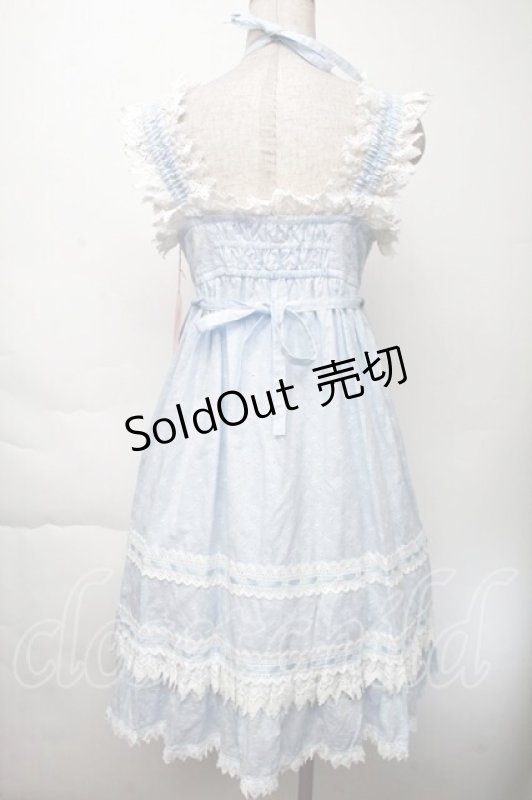 画像2: BABY,THE STARS SHINE BRIGHT / はわせベビードールジャンパースカート  サックス S-25-11-28-1038-BA-OP-AS-ZS (2)