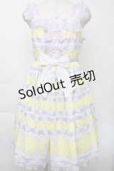 Angelic Pretty / Lemonade Floatジャンパースカート  ラベンダー S-25-11-28-1042-AP-OP-AS-ZS
