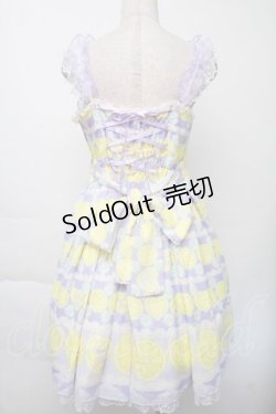 画像2: Angelic Pretty / Lemonade Floatジャンパースカート  ラベンダー S-25-11-28-1042-AP-OP-AS-ZS