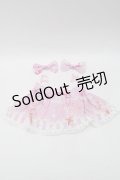 BABY,THE STARS SHINE BRIGHT / Sweetheart Parfaiteria柄くみゃちゃんジャンパースカート  ピンク S-25-11-28-011-BA-JA-AS-ZS