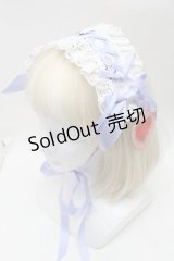 BABY,THE STARS SHINE BRIGHT / シュガーブーケ〜永遠の乙女の憧れ〜柄ヘッドドレス  ラベンダー S-25-11-28-013-BA-AC-AS-ZS