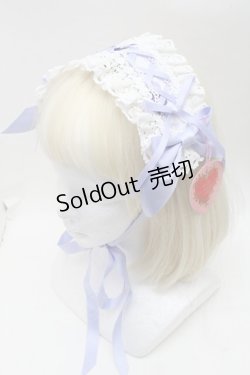 画像1: BABY,THE STARS SHINE BRIGHT / シュガーブーケ〜永遠の乙女の憧れ〜柄ヘッドドレス  ラベンダー S-25-11-28-013-BA-AC-AS-ZS