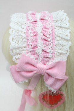 画像2: BABY,THE STARS SHINE BRIGHT / ミラベル〜Rosy Memory〜ヘッドドレス  ピンク S-25-11-28-015-BA-AC-AS-ZS